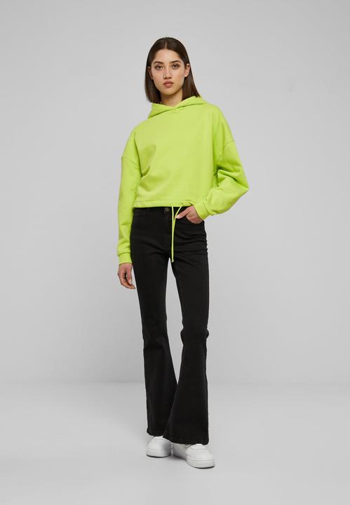 Actual product image Urban Classics Ladies Cropped Oversized Hoodie (XL)