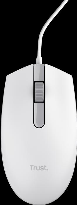 Produktbild Trust TM-101W MOUSE ECO WHT (Kabelgebunden)