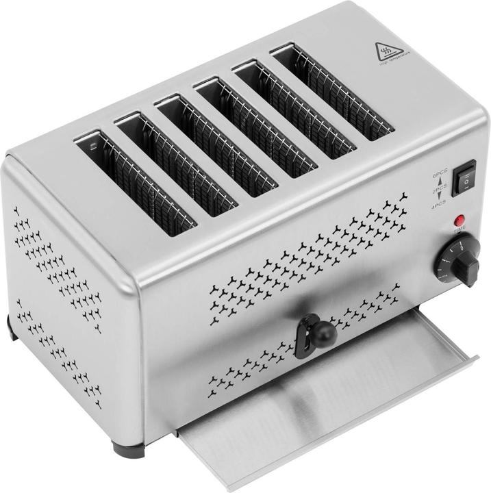 Image du produit Royal Catering Grille-pain - 2 500 W - 6 tranches -