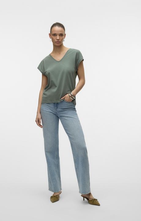 Immagine prodotto Vero Moda Vmluna Ss V-Neck Tee Jrs Noos (S)