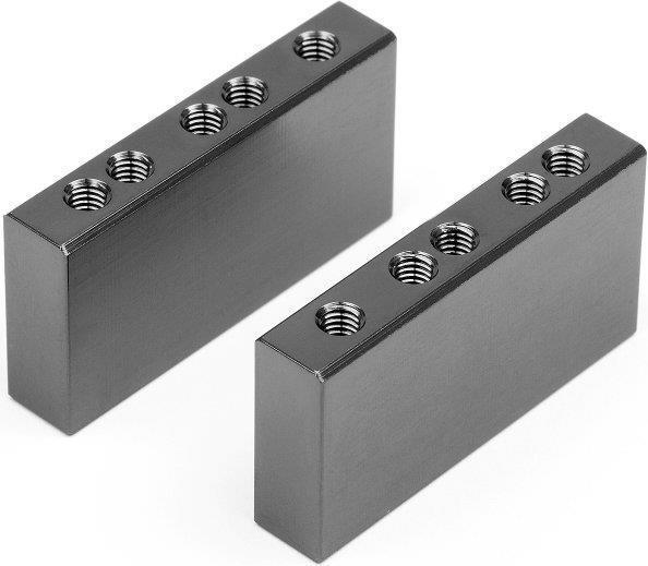 Actual product image HPI Motor mount gunmetal Nitro 3 Drift