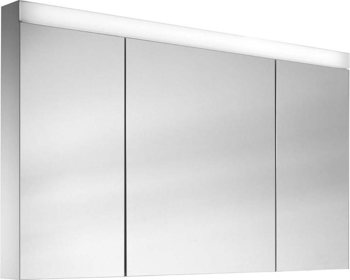Produktbild Schneider Spiegelschrank PATALine, 161.131, 130/3/GT/LED, mittlere Tür gross