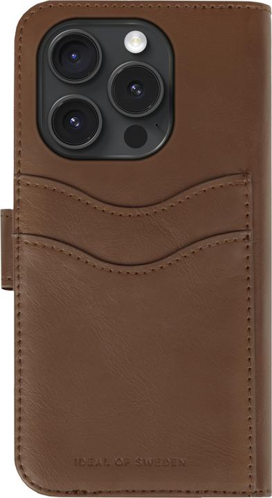Immagine prodotto iDeal Of Sweden Portafoglio magnetico per iPhone 15 Pro +, marrone (Apple iPhone 15 Pro)