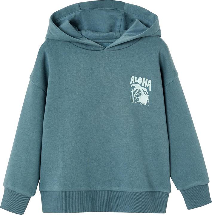Produktbild Vertbaudet Jungen Kapuzensweatshirt mit Print, Recycling-Polyester Basic (92)