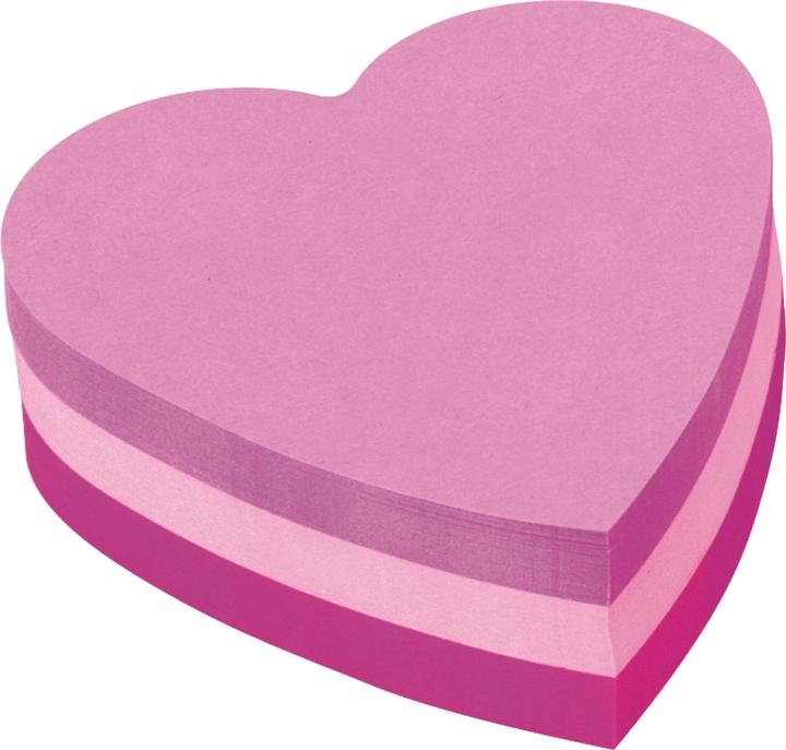 Produktbild Post-it Herz (7 x 7 x 12.5 cm)