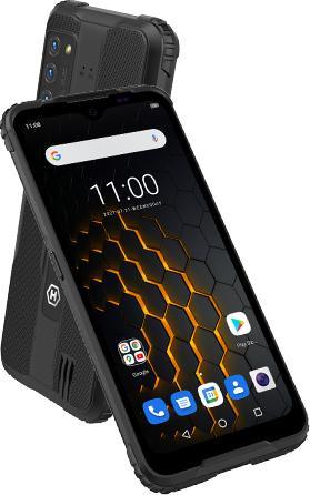 Actual product image Myphone HAMMER Blade (6.3 inch) Android 11 USB Type-C (128 GB, Black, 6.30", Dual SIM, 48 Mpx, 4G)