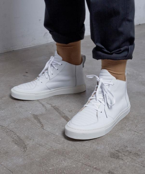 Actual product image ekn Argan Mid white leather (39)