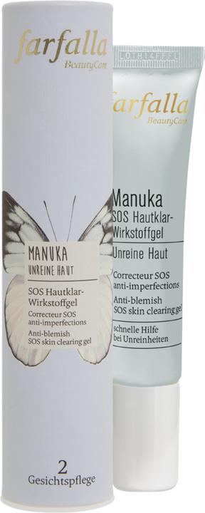 Produktbild Farfalla MANUKA SOS Hautklar-Wirkstoffgel für unreine Haut (Reinigungsgel, 15 ml)