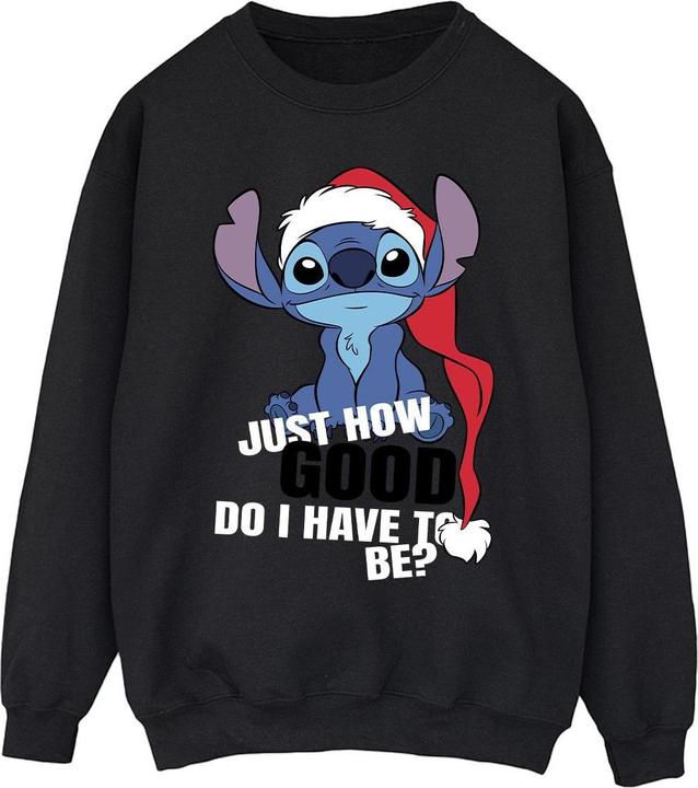 Disney Lilo & Stitch Just How Good Sweatshirt (S)