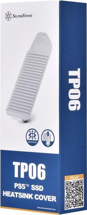 Image du produit Silverstone SST-TP06 - Radiateur PS5-Aluminum M.2 SSD