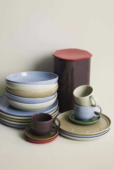 Image du produit Hübsch Assiette creuse Amare Bleu clair (1 pièce(s))