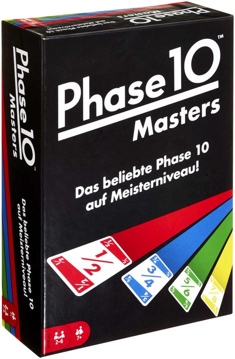 Mattel Games Phase 10 Masters Kartenspiel (Deutsch)
