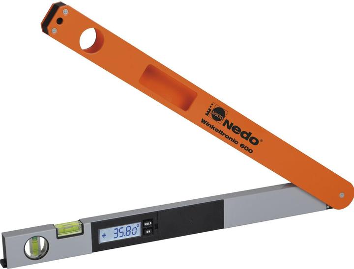 Produktbild Nedo Winkelmessgerät Winkeltronic Messbereich 0-355 ° Schenkellänge 45 cm 0,1 °