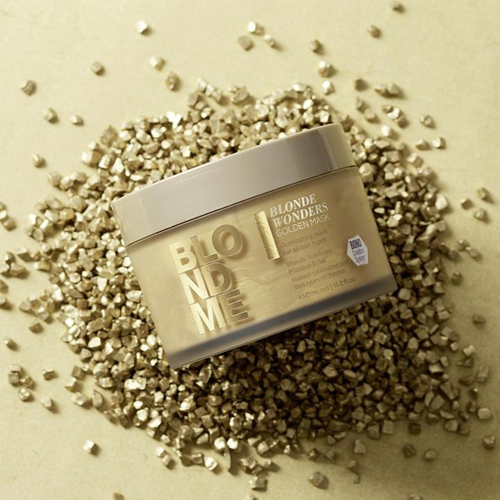 Produktbild Schwarzkopf Blondme - Blonde Wonders Golden Mask (450 ml)