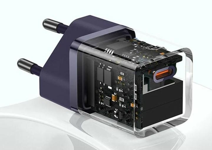 Immagine prodotto Baseus Mini caricatore da parete GaN5 30W (viola) (30 W)