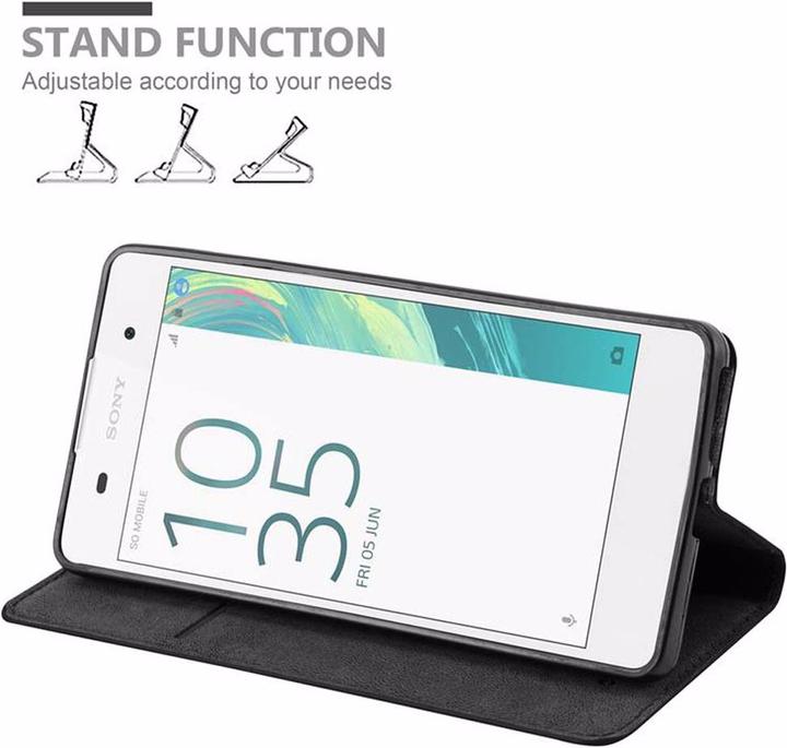 Produktbild Cadorabo Book Invisible Magnet Cover (Sony Xperia E5)