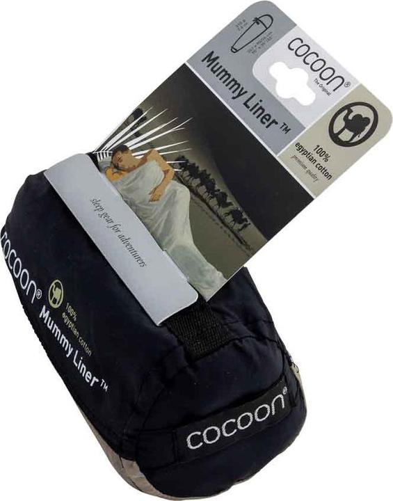 Produktbild Cocoon MummyLiner Inlet Egyptian Cotton (241 cm)