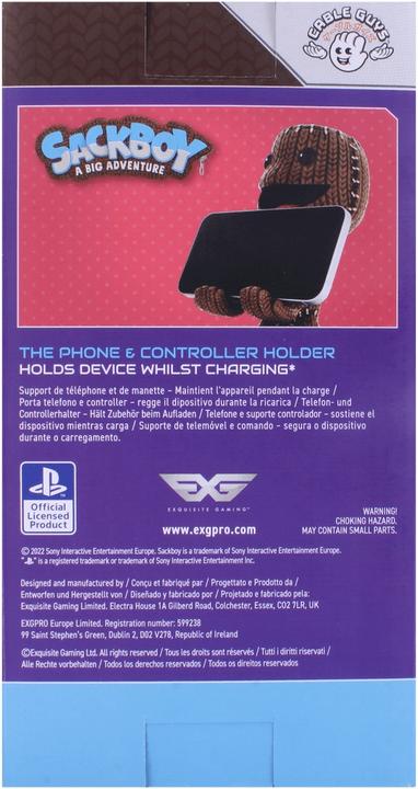 Actual product image Exquisite Gaming Sack Boy - Cable Guy (Xbox 360, PS4, PS5, Xbox One S, PC, Xbox Series X)