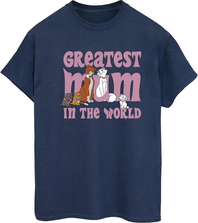 Disney The Aristocats Greatest Mum Baumwolle Boyfriend TShirt
