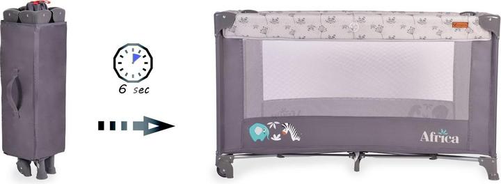 Actual product image Cangaroo Travel cot Africa