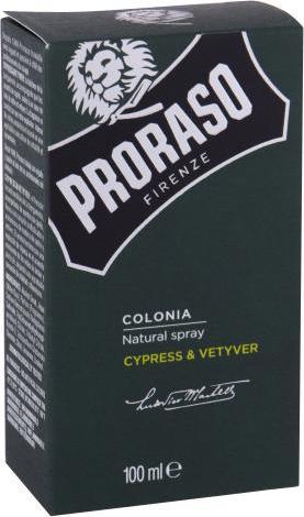 Produktbild Proraso Cypress & Vetyver (Eau de cologne, 100 ml)