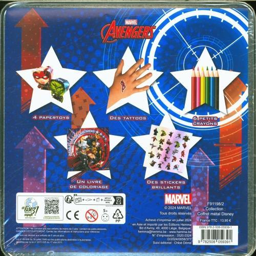Produktbild Hemma Marvel Avengers : mon coffret héros (Französisch, Collectif, 2024)