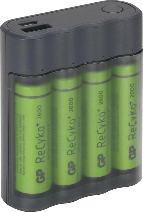 Actual product image GP Batteries CHARGE AnyWay 3in1 Charger & Powerbank (2600 mAh, 12.50 Wh)