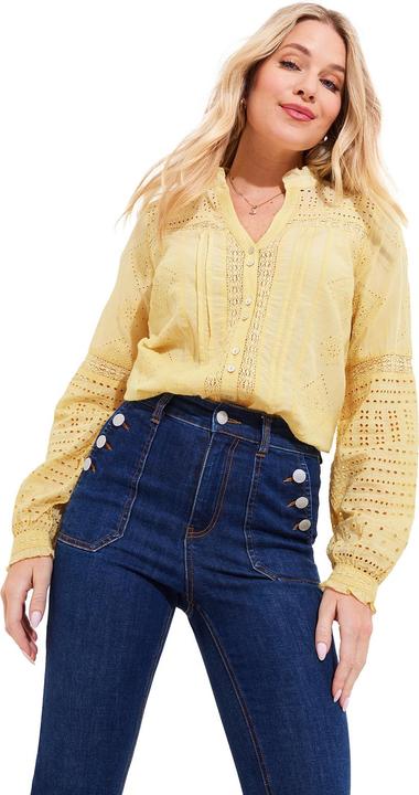 Actual product image Joe Browns Vintage Broderie Detail Top (40)