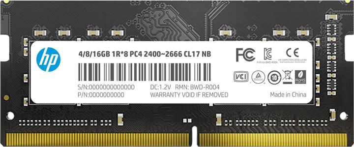 Produktbild HP DDR4 Modul (1 x 16GB, 2666 MHz, DDR4-RAM, SO-DIMM)