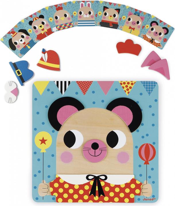 Actual product image Janod Magnetic educational game