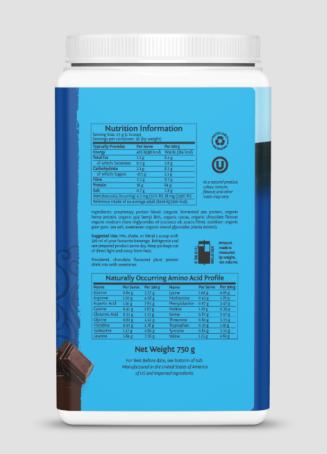 Produktbild Sunwarrior Protein Warrior Blend (Schokolade, 1 Stk., 750 g)
