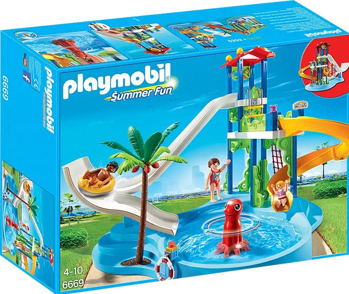 Actual product image Playmobil Aquapark with slide tower (6669)