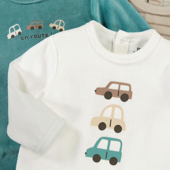 Immagine prodotto La Redoute Collections Romper in velluto a 3 pezzi (50)