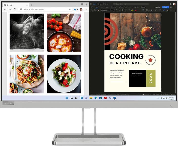 Actual product image Lenovo L24i-40 (1920 x 1080 pixels, 23.80")