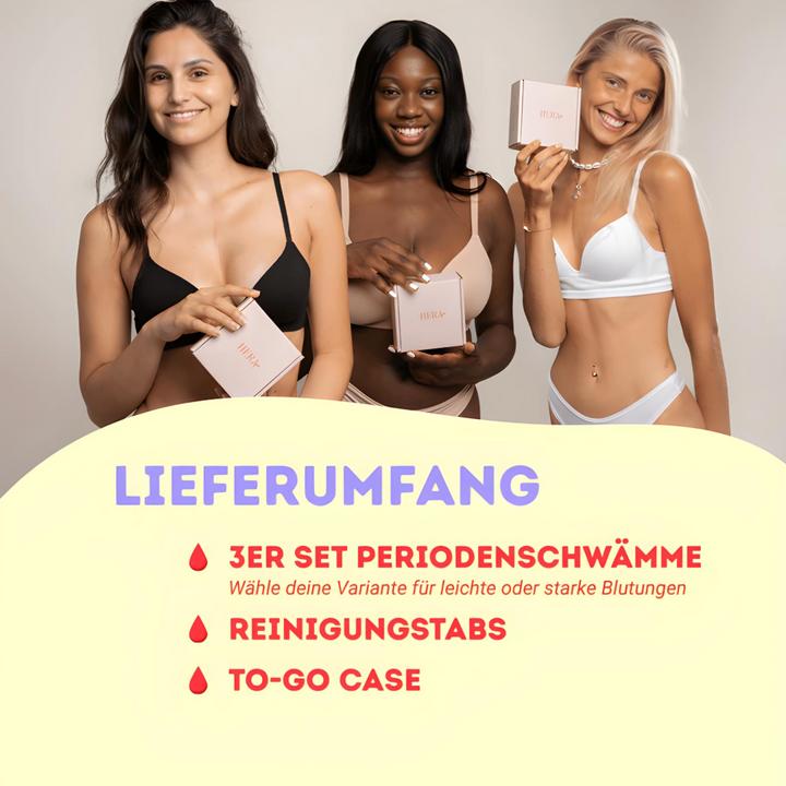 Actual product image Hera Organics Starterkit S (3 x, L)