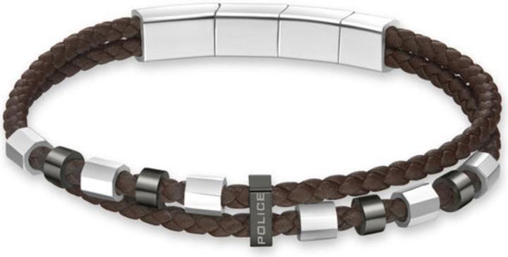Actual product image Police PEAGB0035604 Freeway (19 cm, Stainless steel, Leather)
