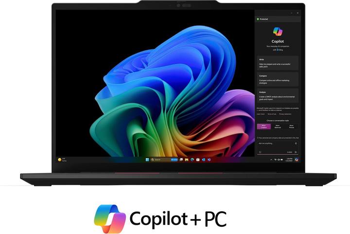 Produktbild Lenovo ThinkPad T14s Gen 6 (14", Snapdragon X Plus X1P-42-100, 16 GB, 512 GB, DE)