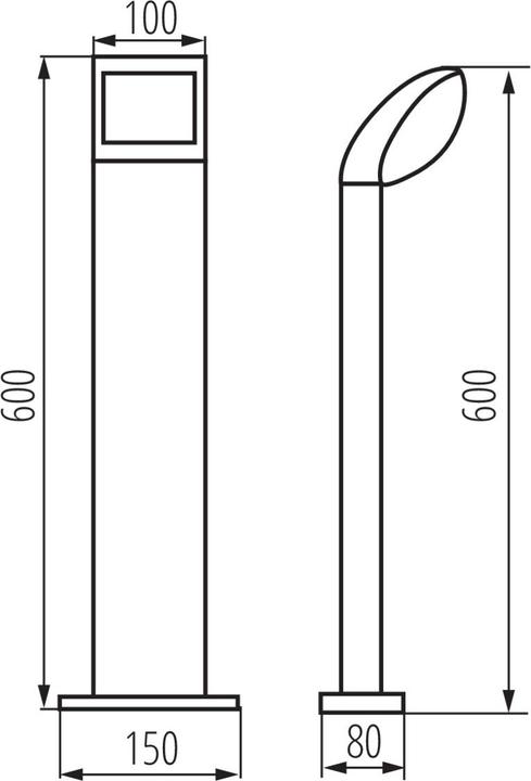 Produktbild Kanlux Abete (540 lm, IP44)