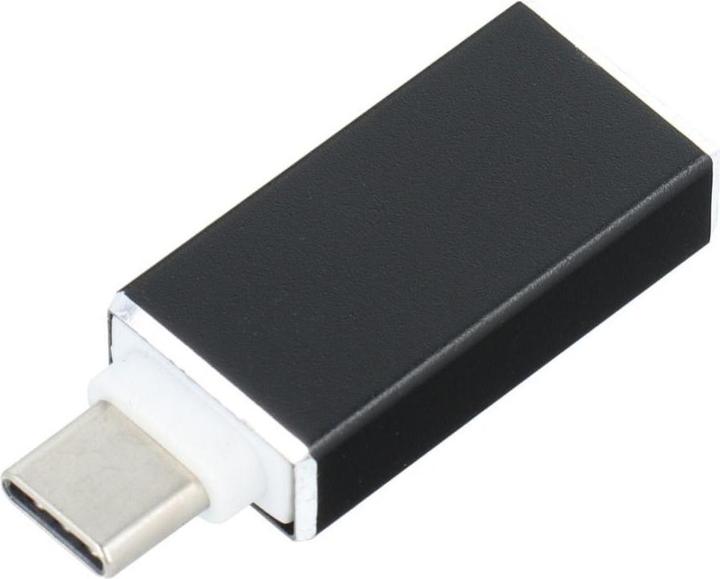 Produktbild No Name Adapter USB-C - USB OTG czarny/black (USB-A, USB Typ C)