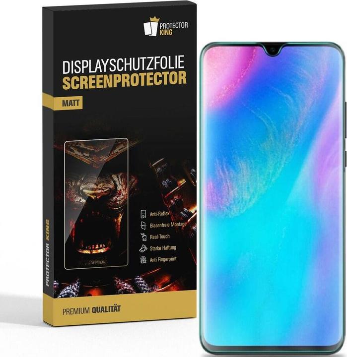 Actual product image Protectorking 6x Premium screen protector matt anti-reflective (6 Piece, Huawei P30 Lite)