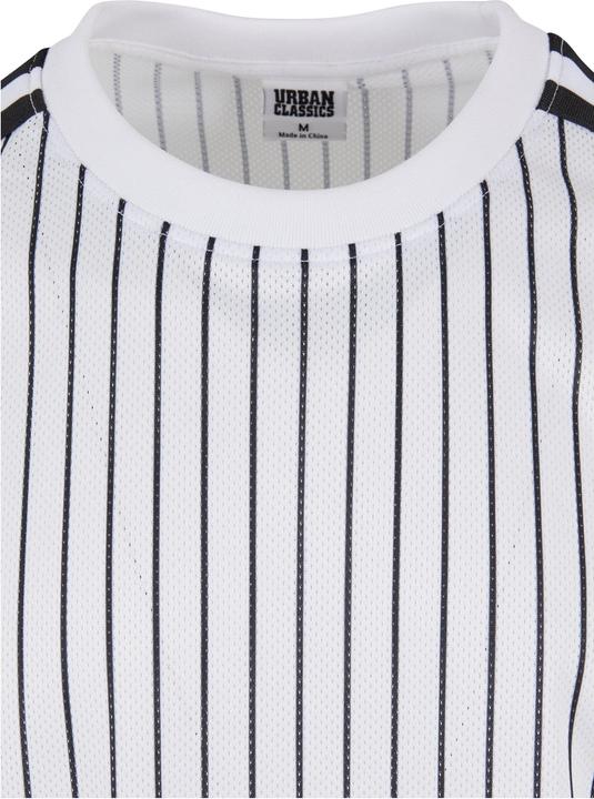 Actual product image Urban Classics Oversized Striped Mesh Tee - 138093 (3XL)