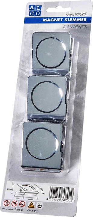 Actual product image Magni ALCO-Albert 7070A27 - Magnetic clamp 38mm, chrome-plated (1 x)