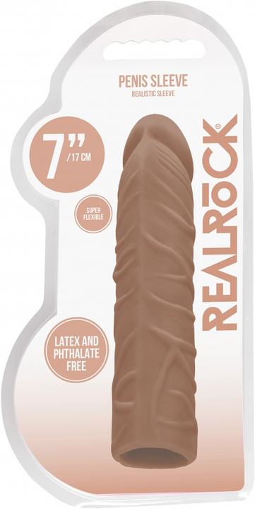 Actual product image RealRock Penis Sleeve 7"
