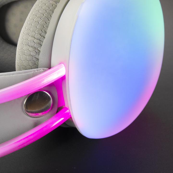 Produktbild Mars Gaming MHGLOWP Kopfhörer & Headset Kabelgebunden Kopfband USB Typ-A Pink (Kabelgebunden)