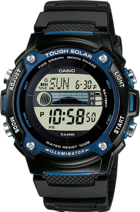 Actual product image Casio W-S210H-1AVEG (Digital watch, 44 mm)