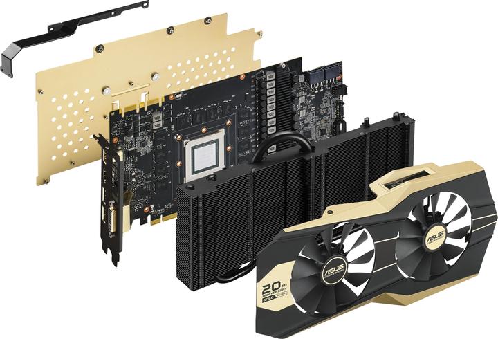 Produktbild ASUS GTX 980 Ti 20th Anniversary Gold Edition (6 GB)