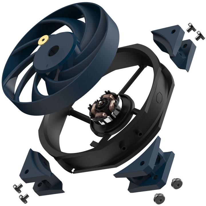 Actual product image Cooler Master VentilÃ¡tor MOBIUS 120 OC PWM (120 mm, 1 x)