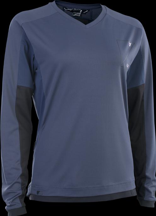 ION Bike Jersey Traze Amp LS AFT women - indigo-dawn (36)