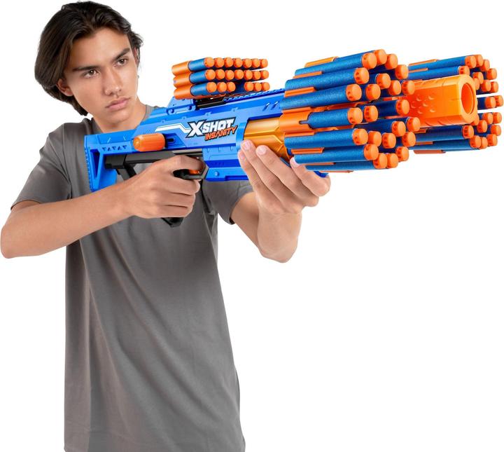 Actual product image Xshot - Insanity Blaster Berzerko with darts