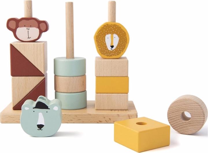 Produktbild Trixie Baby Holz Stapelspiel mit Tieren